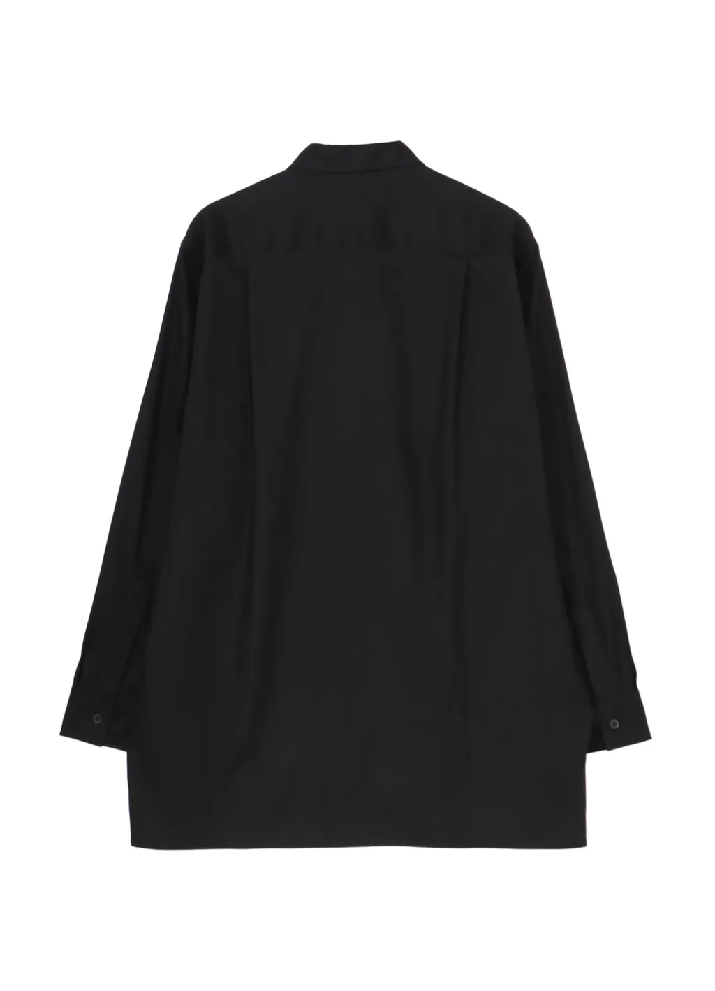 T/R Twill Floral Thread-Drop Embroidered Shirt
