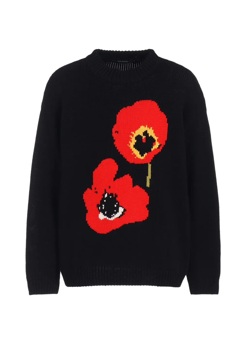 Bloom Intarsia Knit Pullover