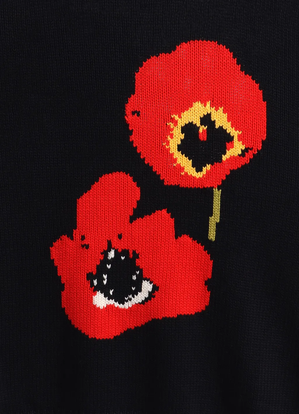 Bloom Intarsia Knit Pullover