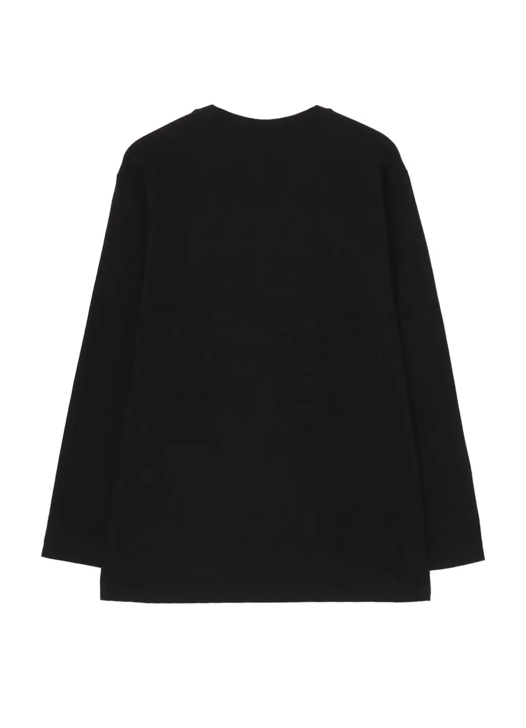 Flower Embroidered Logo Long Sleeve T-Shirt