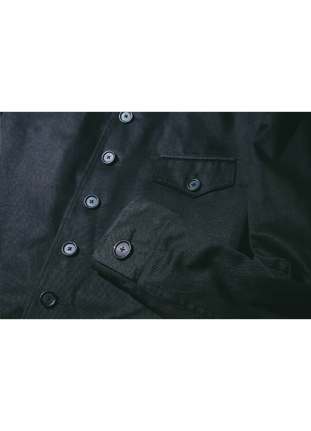Cotton Chino China Jacket
