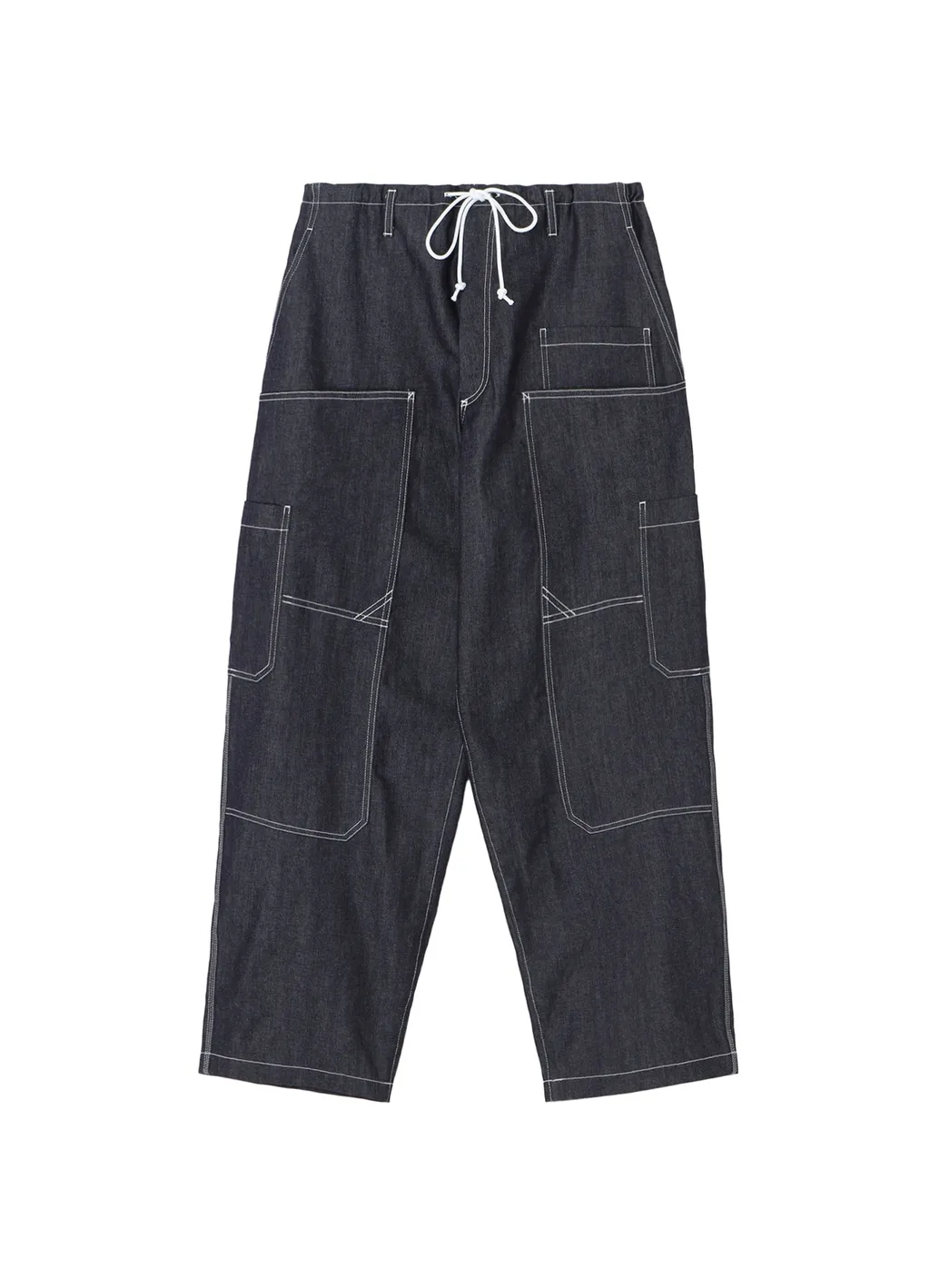 10Oz Denim Multi Pocket Draw String Pants