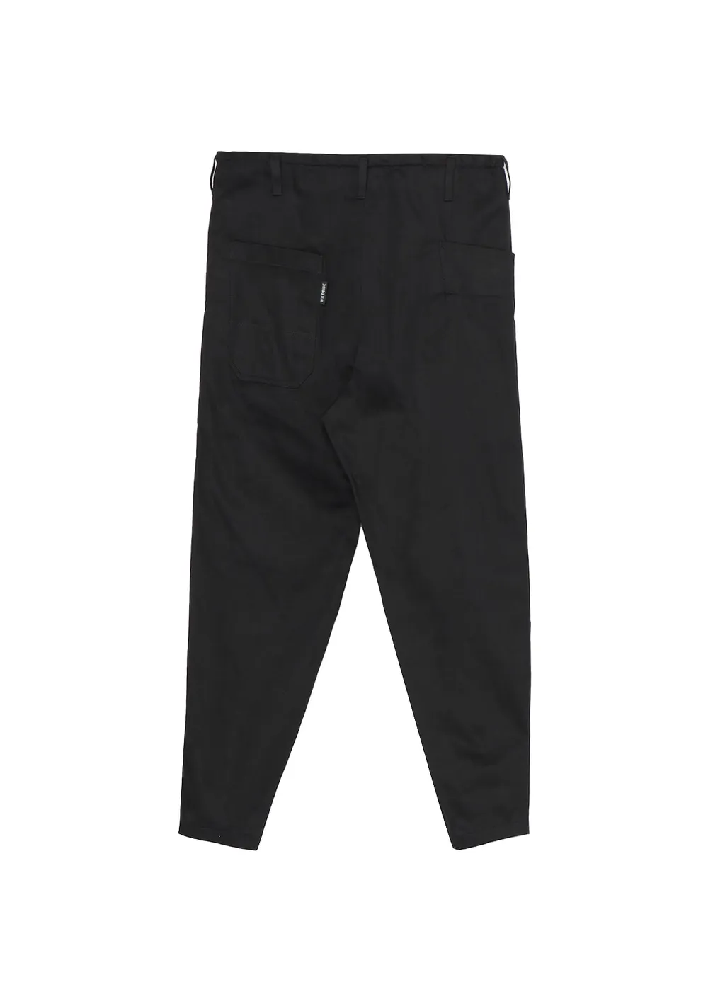 Cotton Chino Asymmetry Pocket Drawstring Pants
