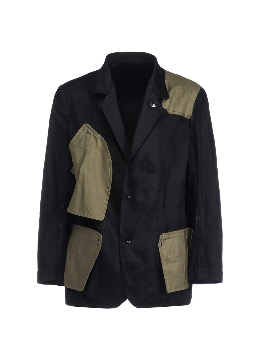 Cotton Chino 2B Tailored Collar Jacket