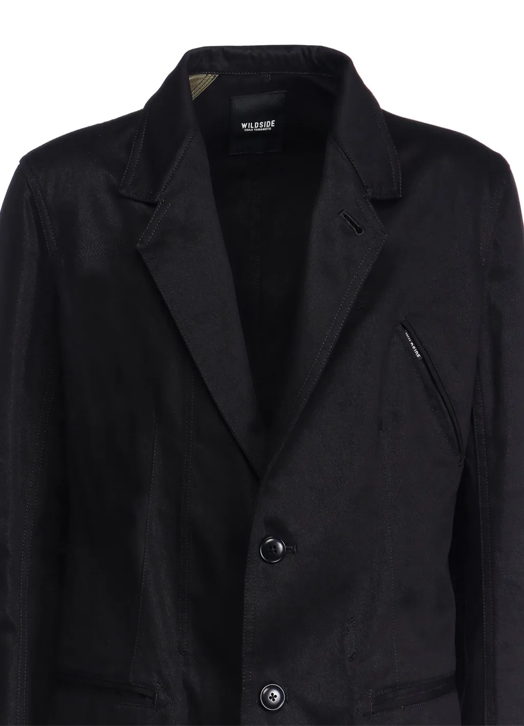 Cotton Chino 2B Tailored Collar Jacket