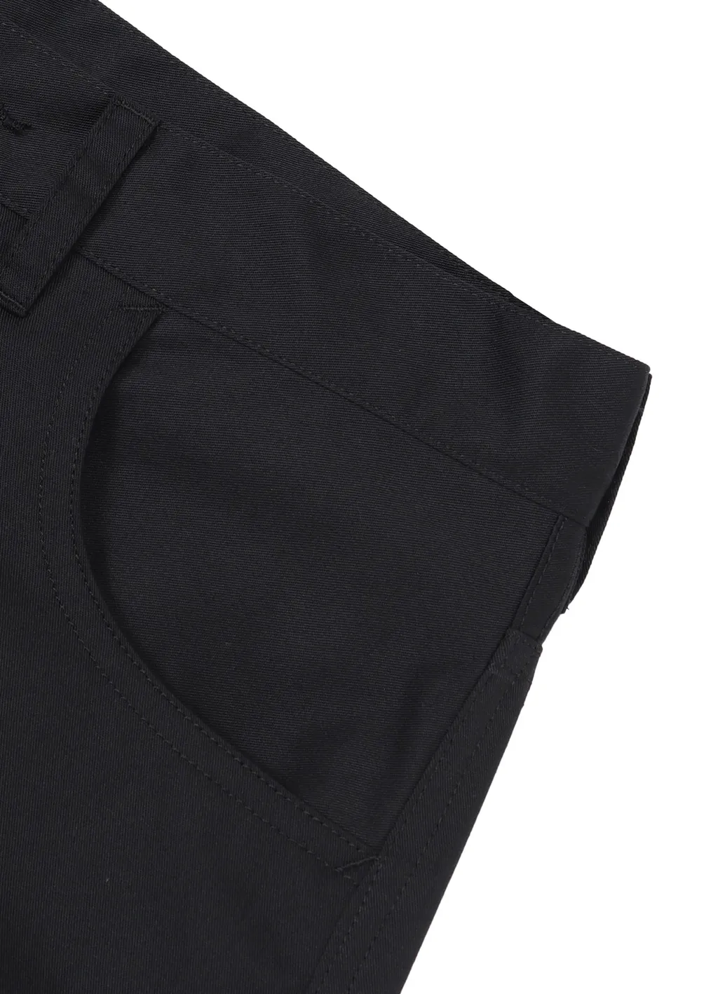 T/C Twill Jeans Silhouette Double Knee Pants