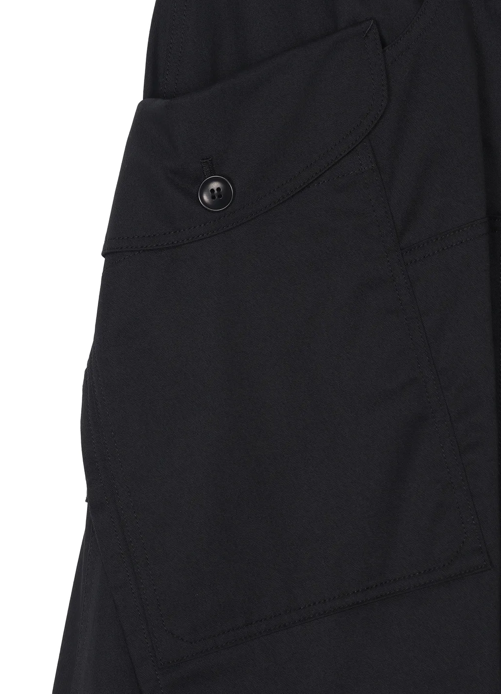 T/C Twill Drawstring Asymmetry Skirt