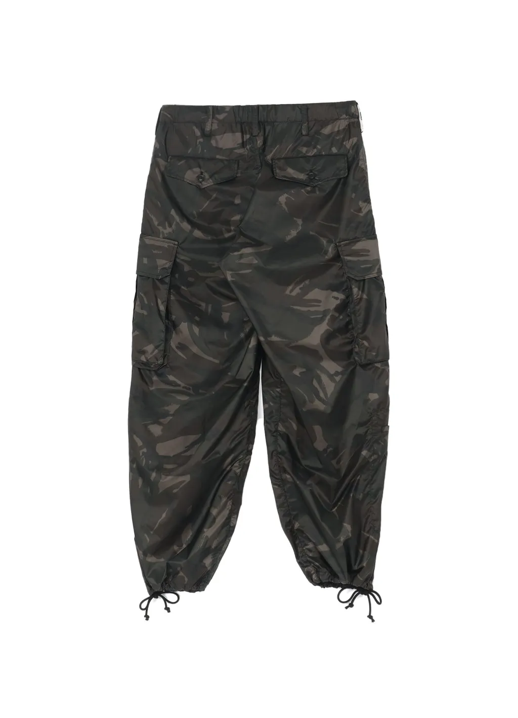 Camo Nylon Cargo Pants
