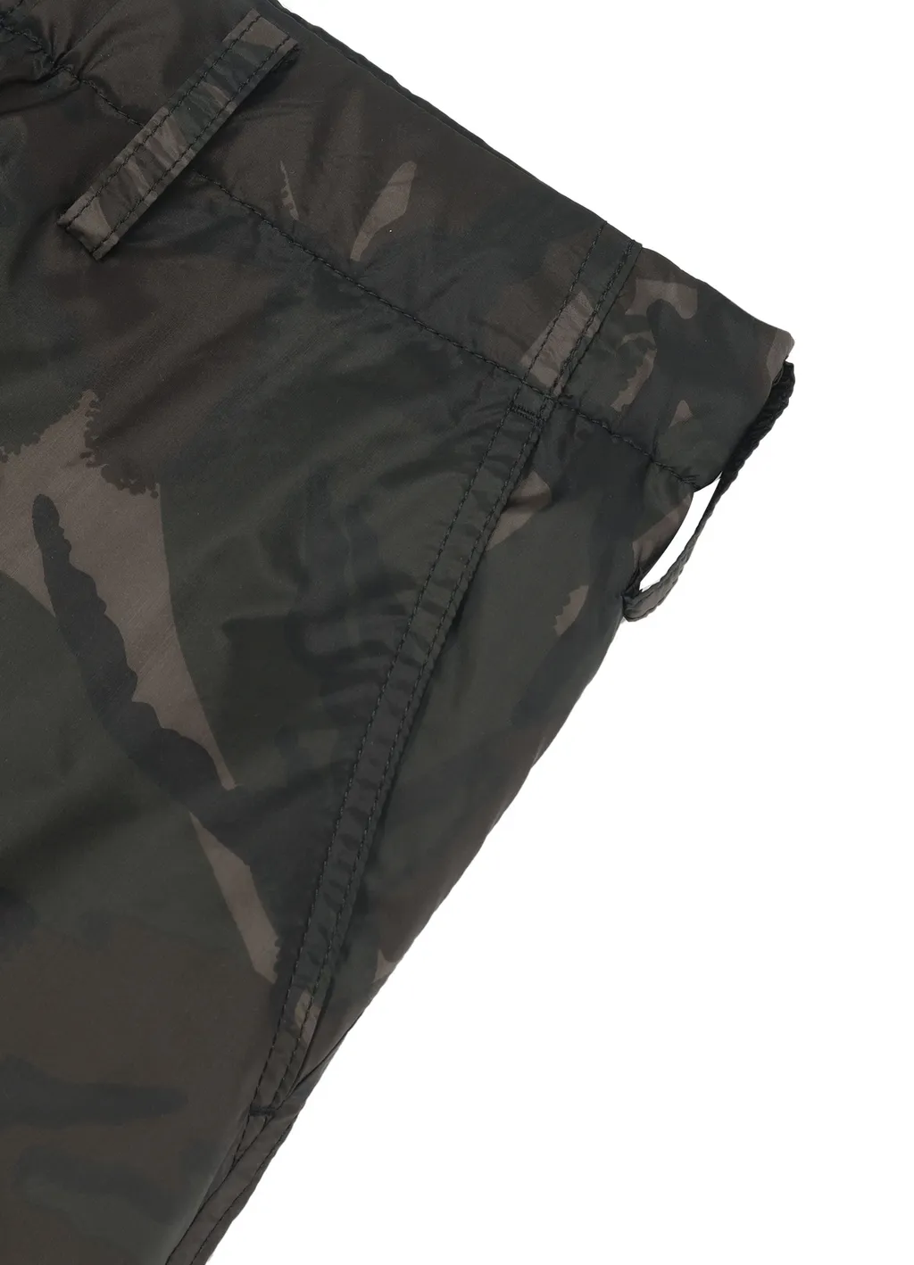 Camo Nylon Cargo Pants