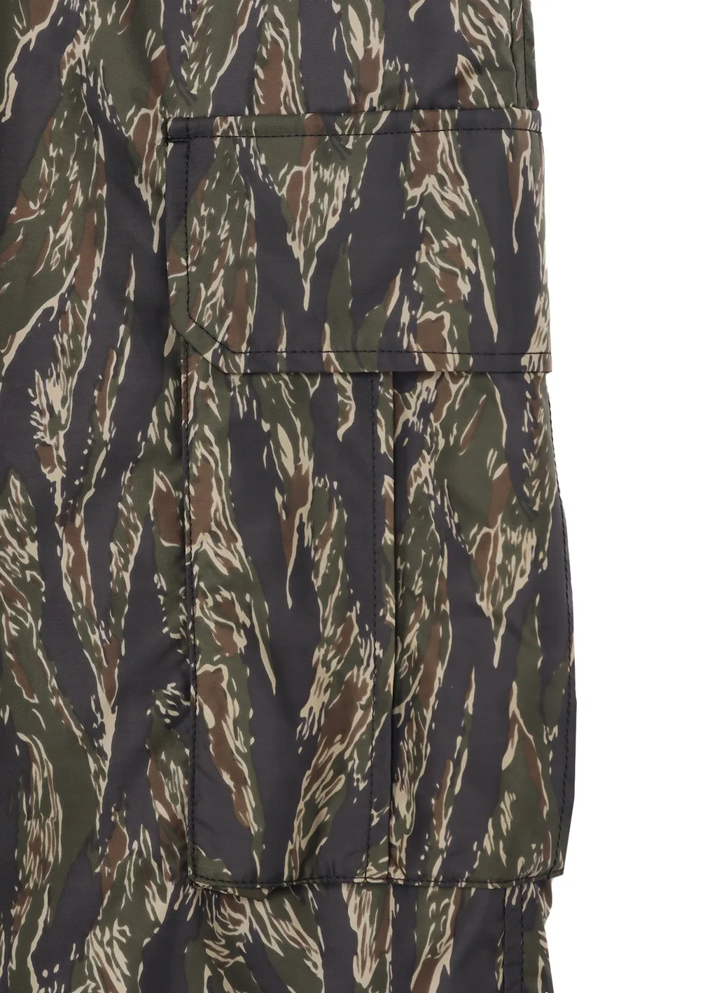 Tiger Camo Nylon Cargo Pants