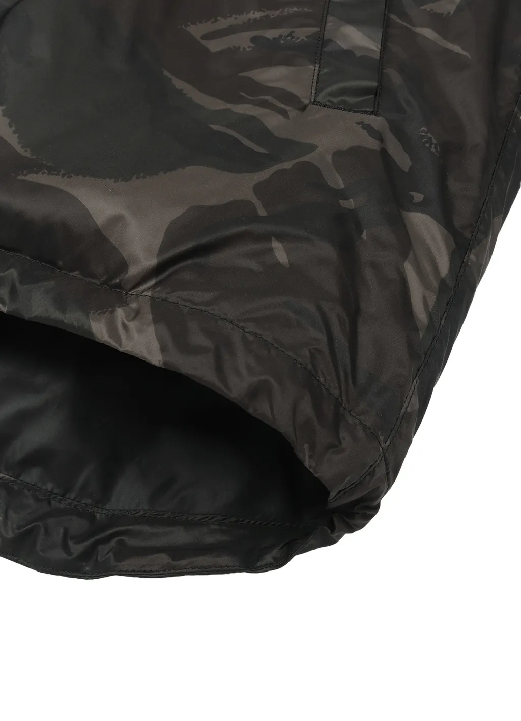 Camo Nylon Shell Parka
