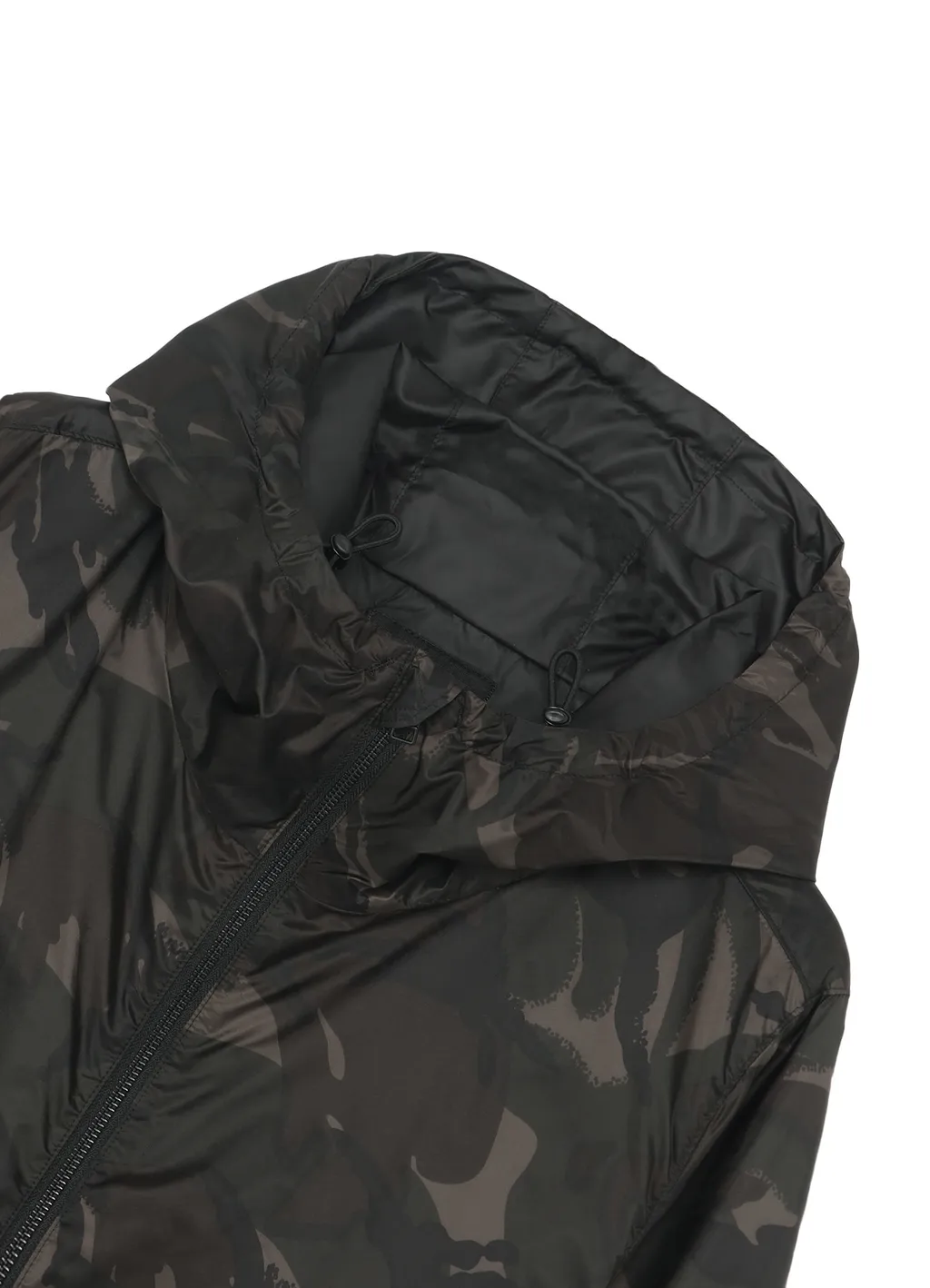 Camo Nylon Shell Parka