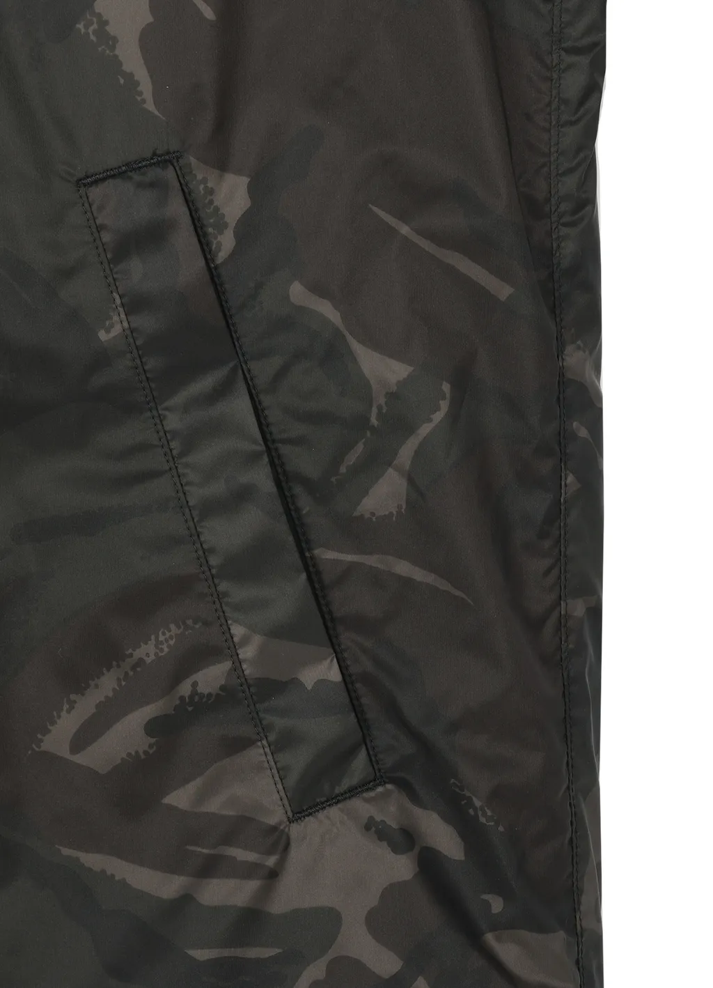 Camo Nylon Shell Parka