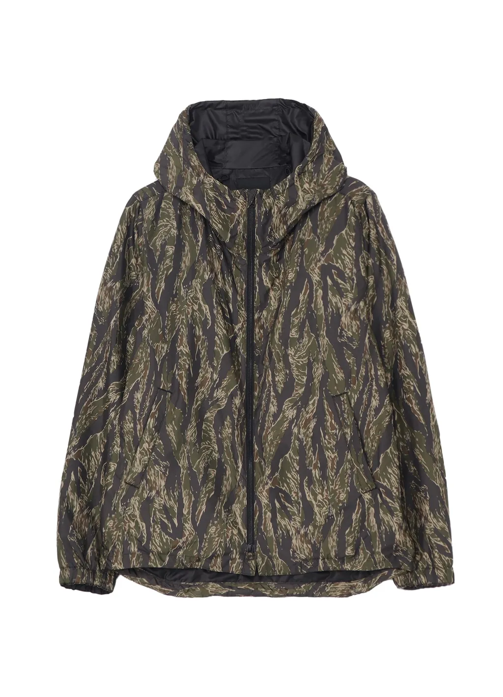 Tiger Camo Nylon Shell Parka
