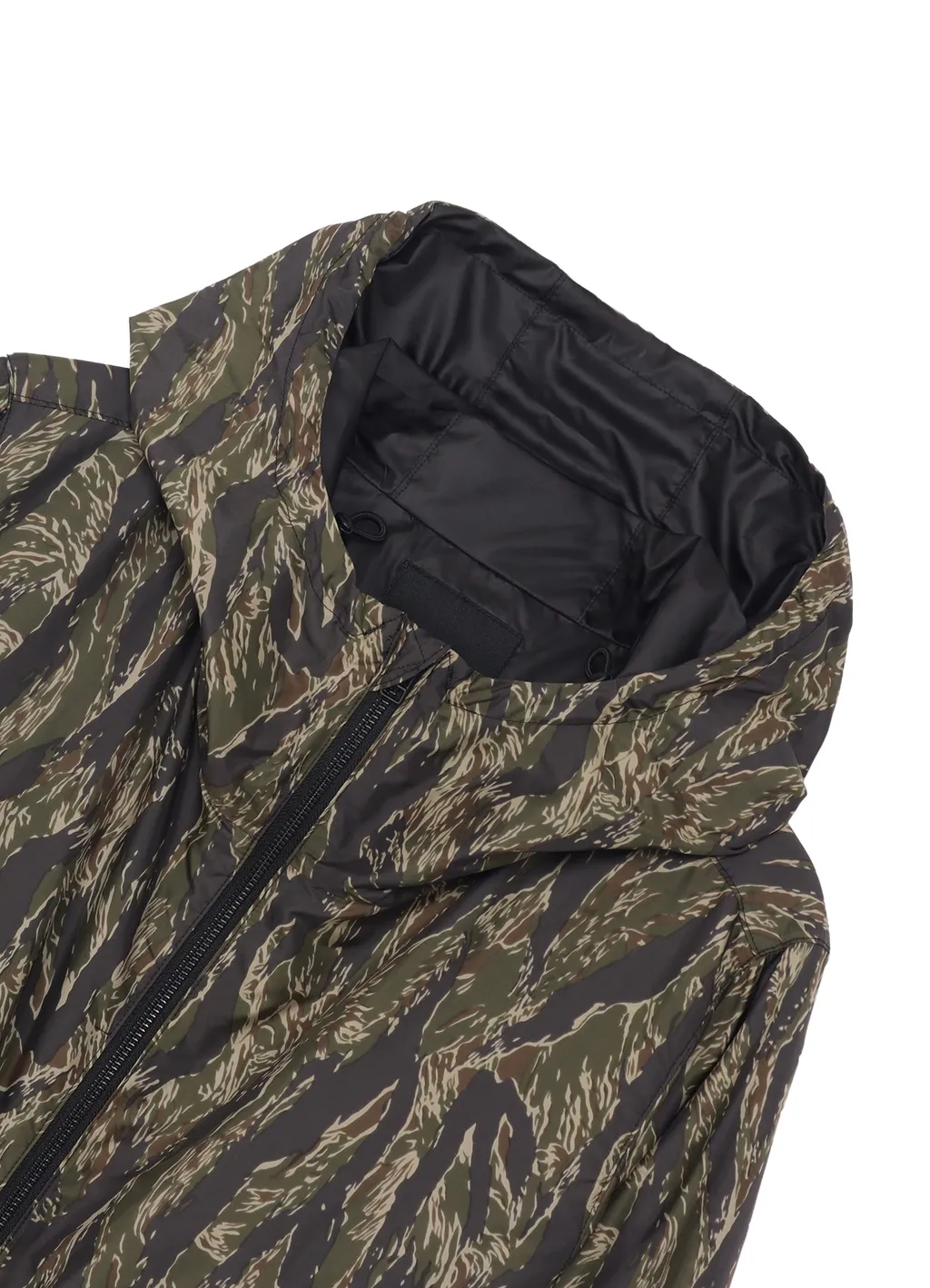 Tiger Camo Nylon Shell Parka