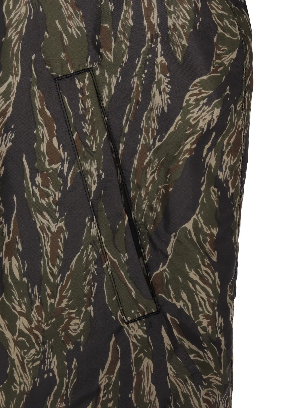 Tiger Camo Nylon Shell Parka
