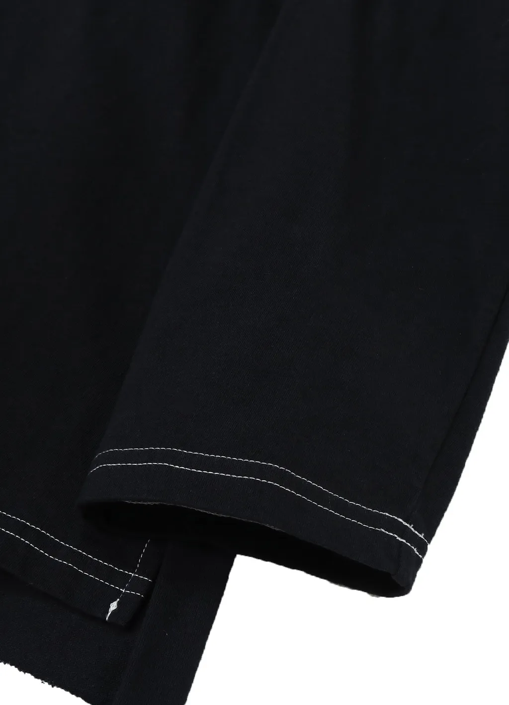 Cotton Jersey Collared Pocket Long Sleeve T-Shirt