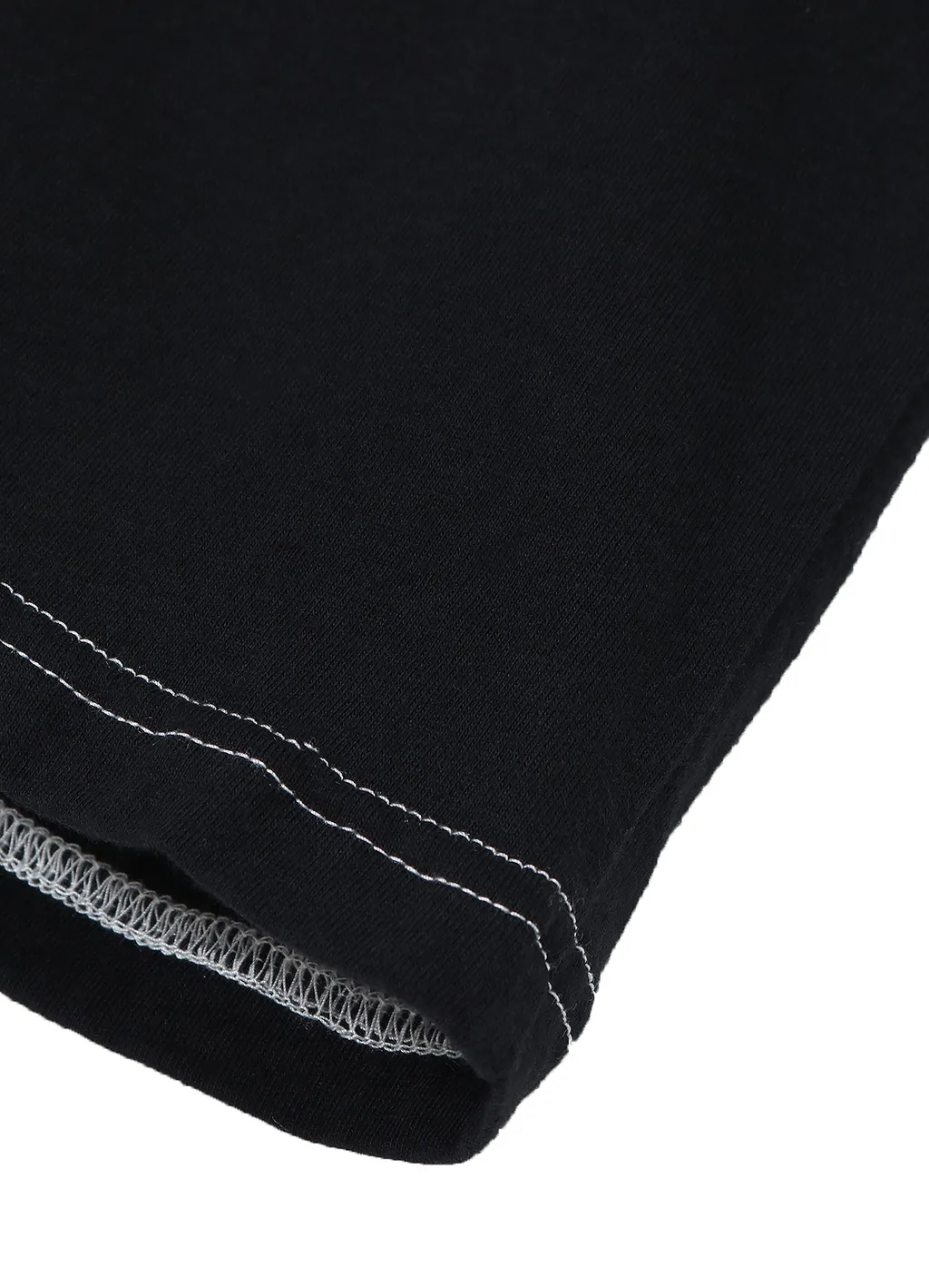 Cotton Jersey Full Zip Long Sleeve T-Shirt