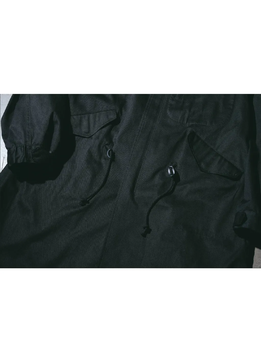 Cotton Chino Mods Coat