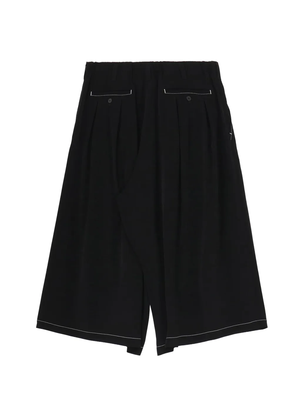 Ta/Pe Crepe De Chine Tucked Half Pants