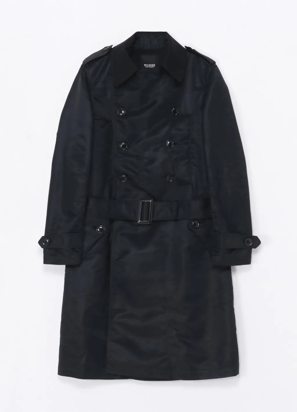 Nylon Twill Trench Coat