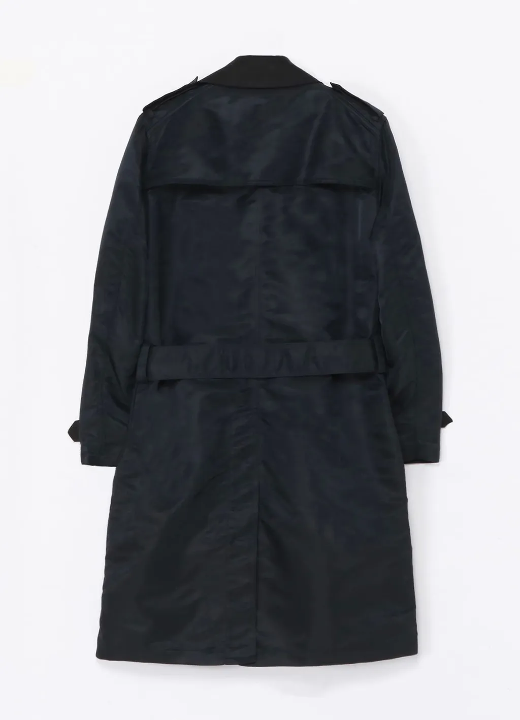 Nylon Twill Trench Coat