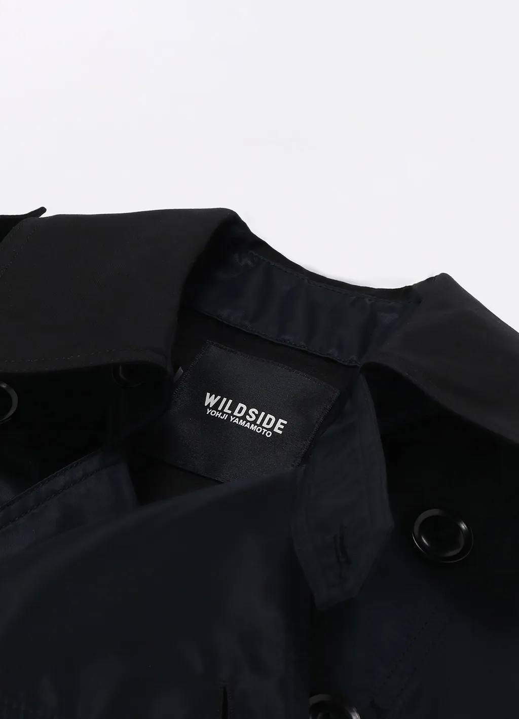 Nylon Twill Trench Coat