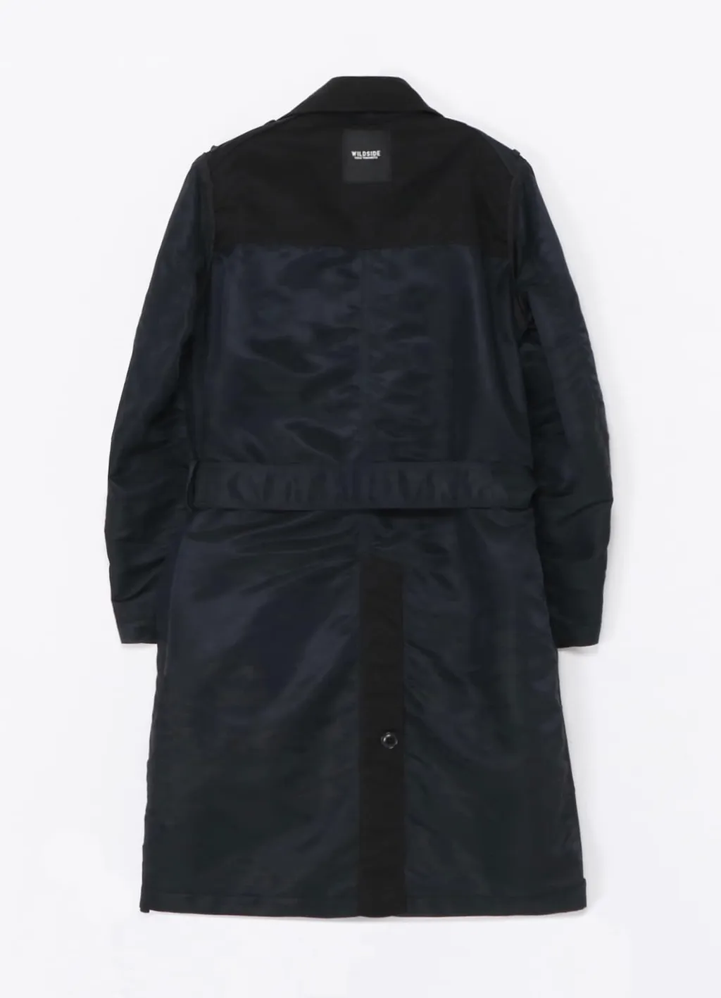 Nylon Twill Trench Coat