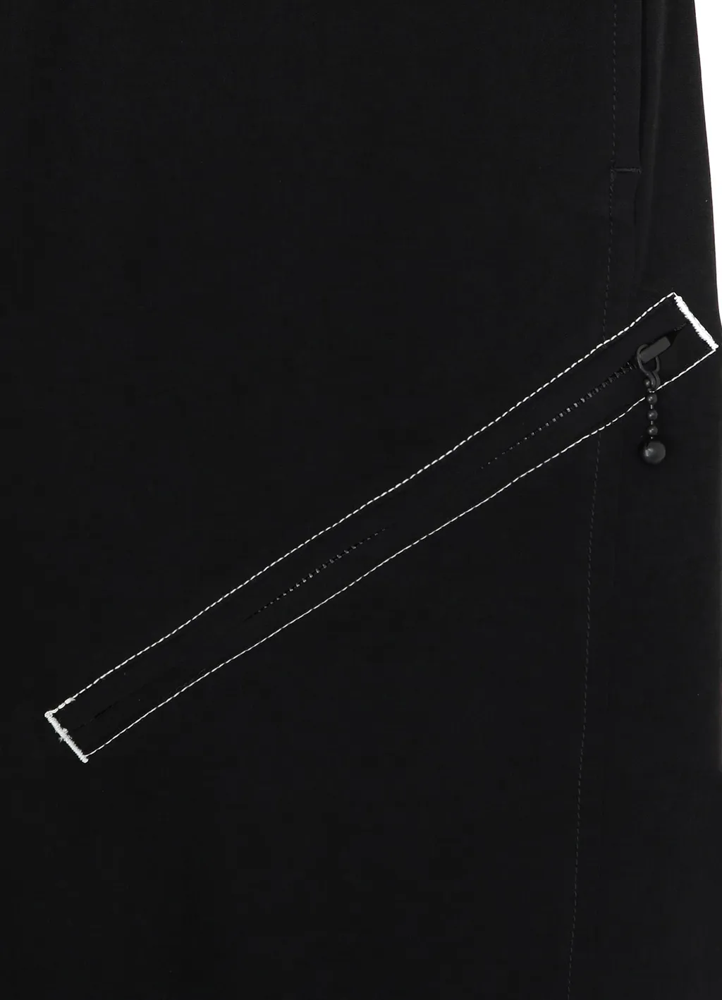 Ta/Pe Crepe De Chine Zipper Pants