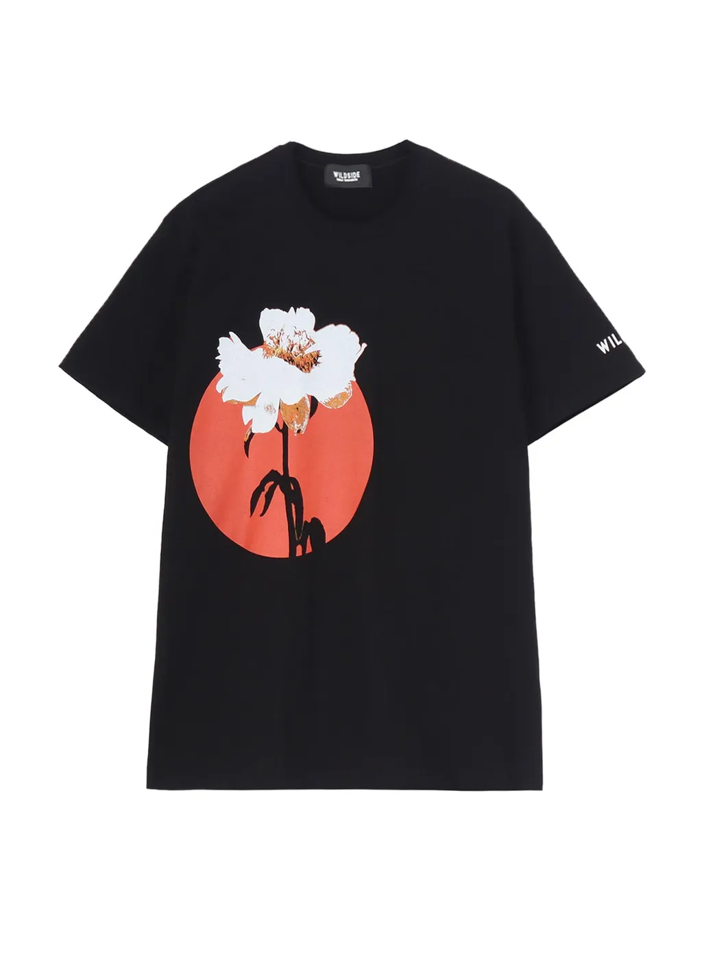Red Circle Flower T-Shirt