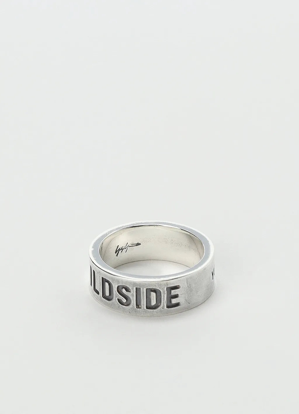 Wildside Silver Logo Ring