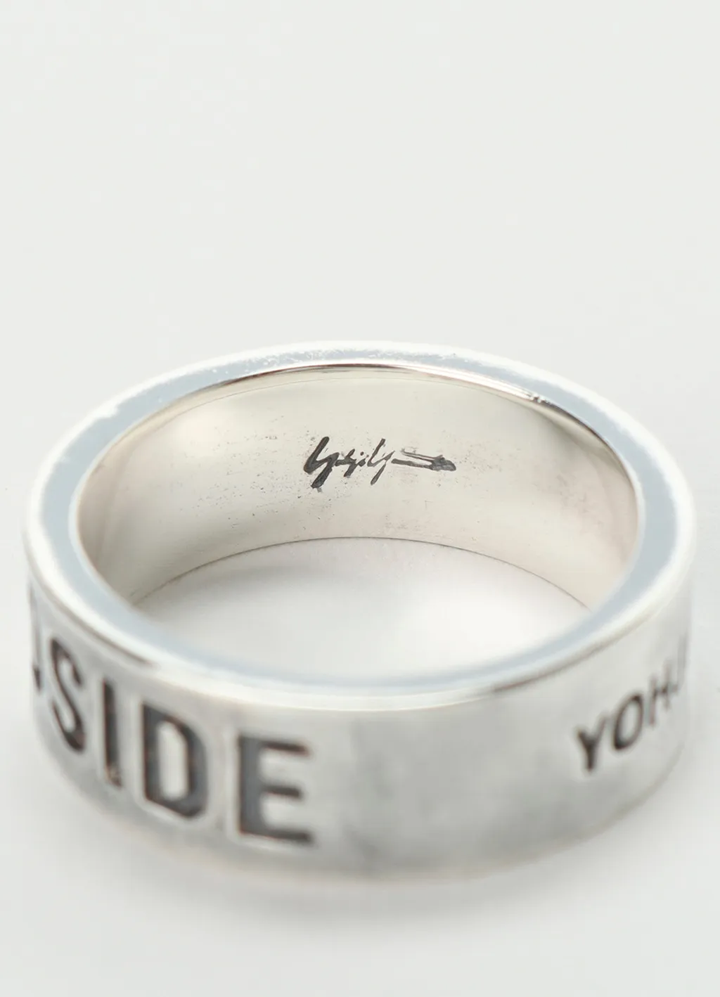 Wildside Silver Logo Ring