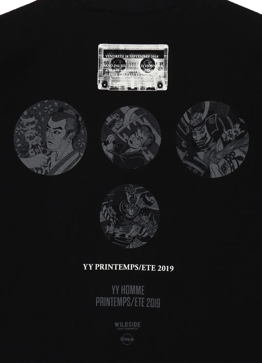 Yohji Yamamoto Pour Homme Invitation T-Shirt(2019Ss)