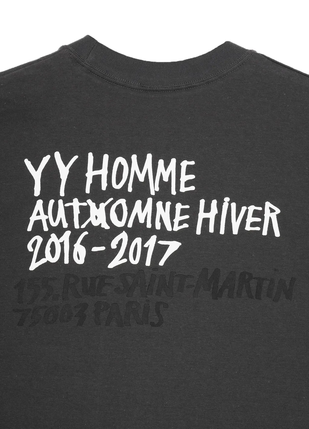 Yohji Yamamoto Pour Homme Invitation T-Shirt（2016-17Aw）