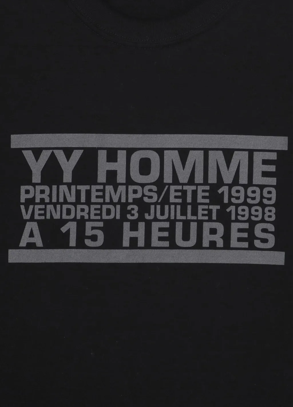 Yohji Yamamoto Pour Homme Invitation T-Shirt(1999Ss)