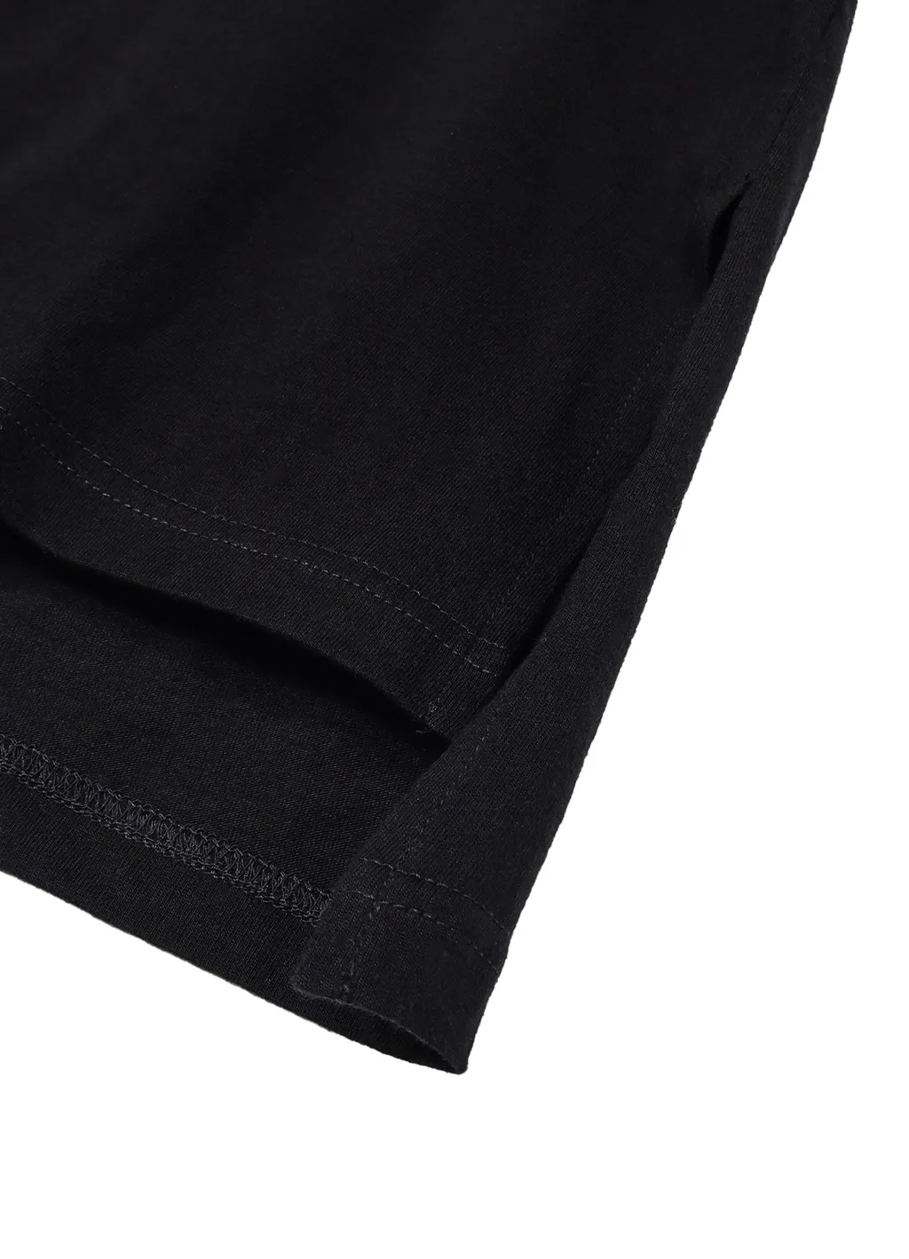 Cotton Jersey Shoulder Strap Henley Neck Long Sleeve T-Shirt