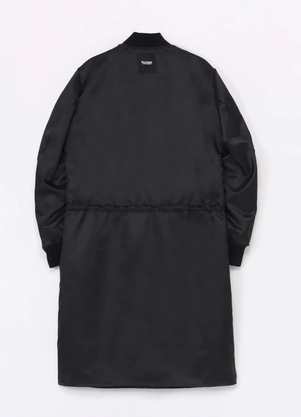 Nylon Twill Bomber Coat