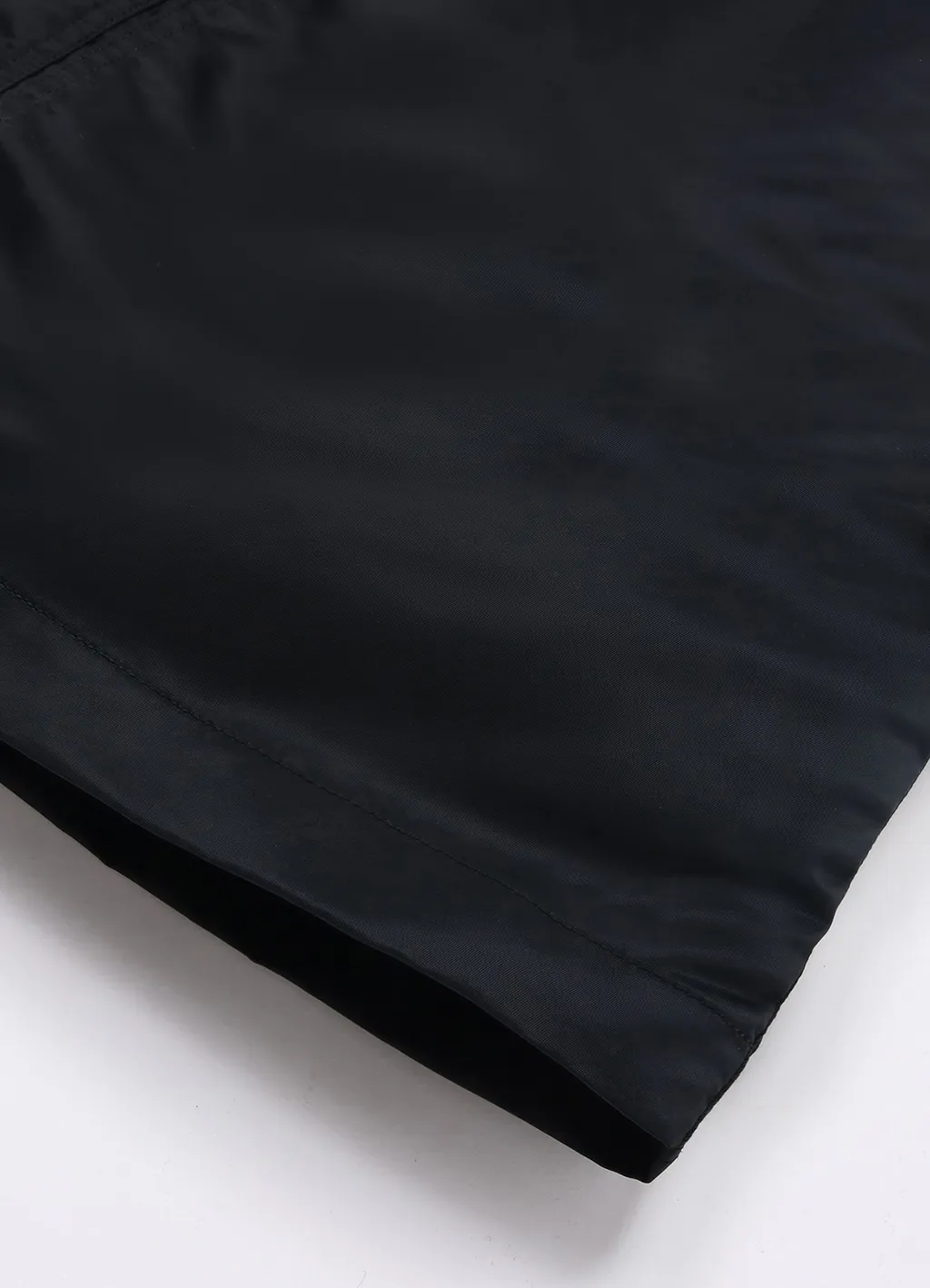 Nylon Twill Bomber Coat
