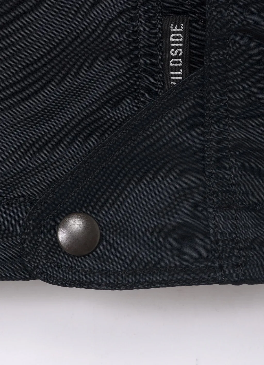 Nylon Twill Bomber Coat