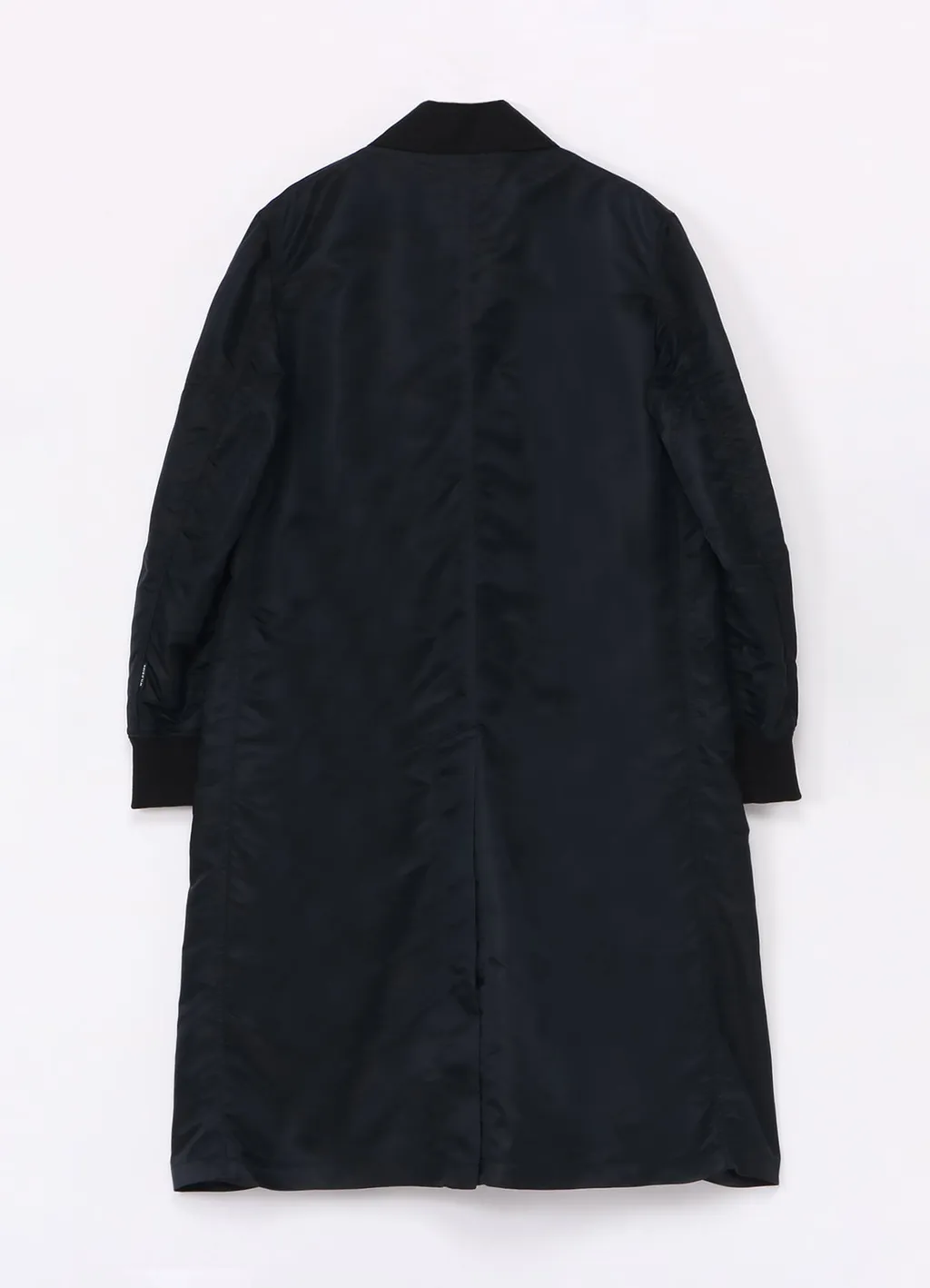 Nylon Twill Soutien Collar Coat