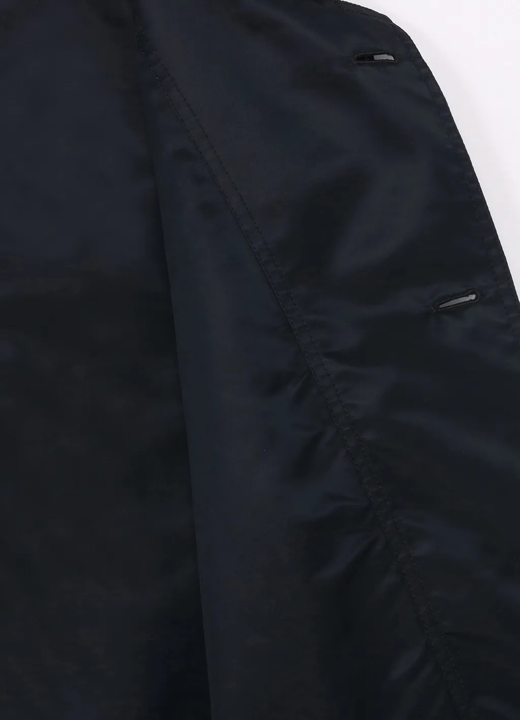 Nylon Twill Soutien Collar Coat