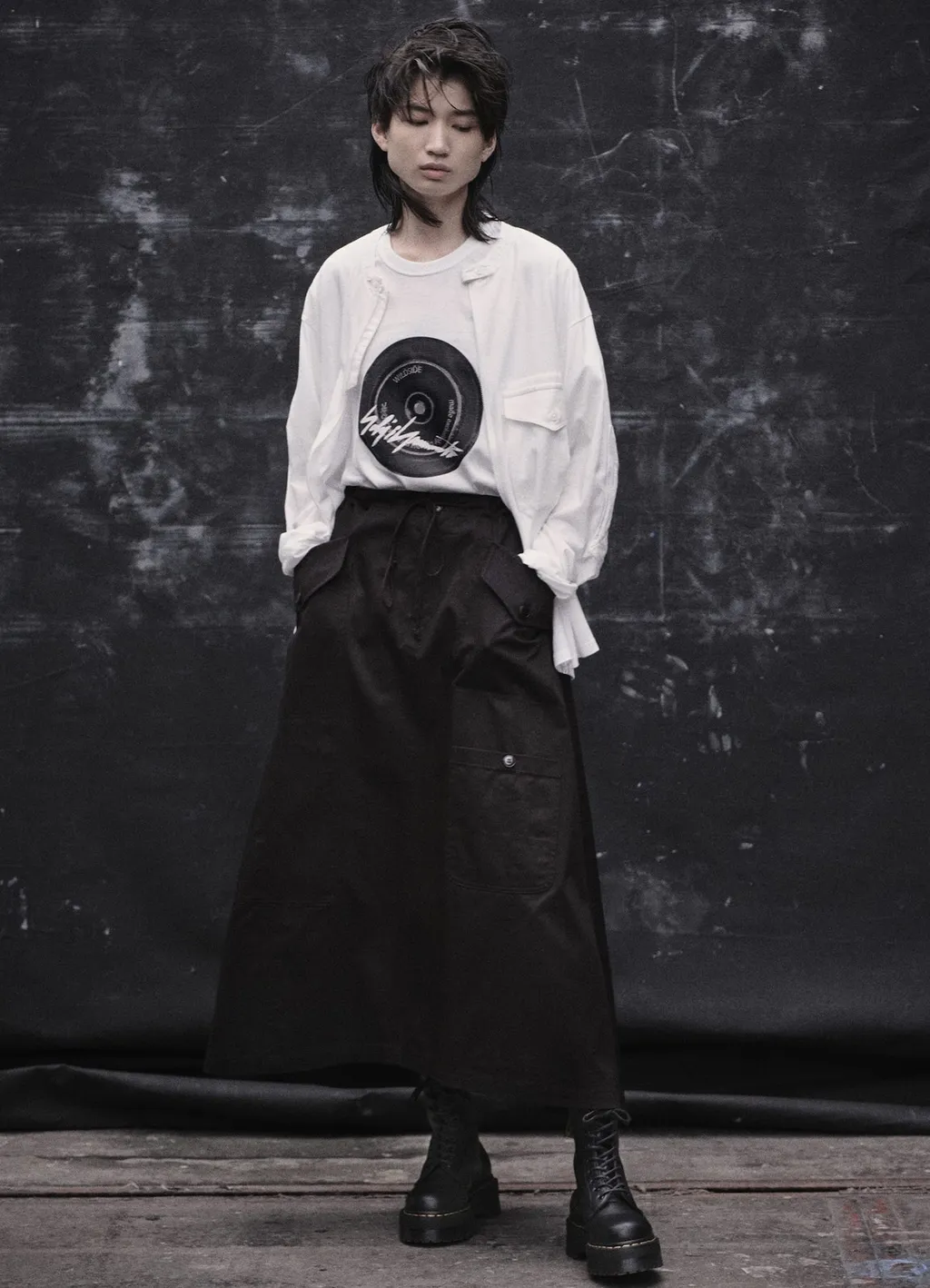 Cotton Chino Work Skirt