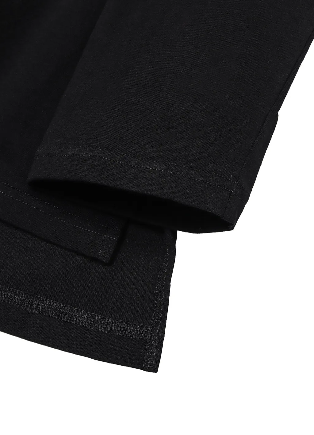 Cotton Jersey Collared Pocket Long Sleeve T-Shirt