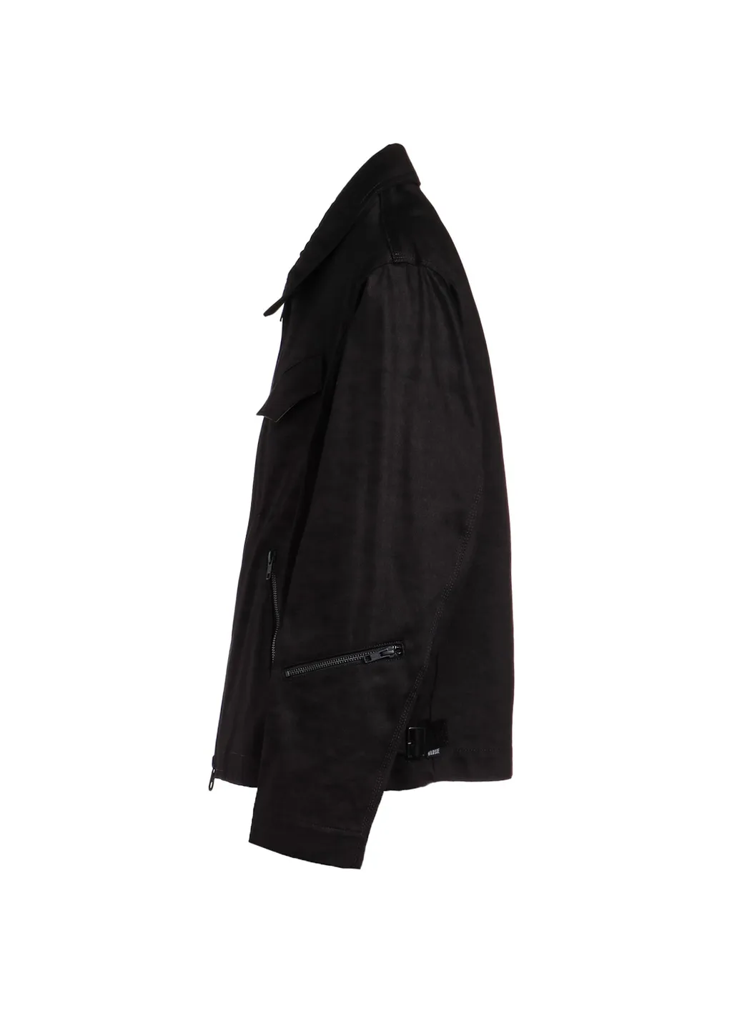 Cotton Chino Zip Up Blouson