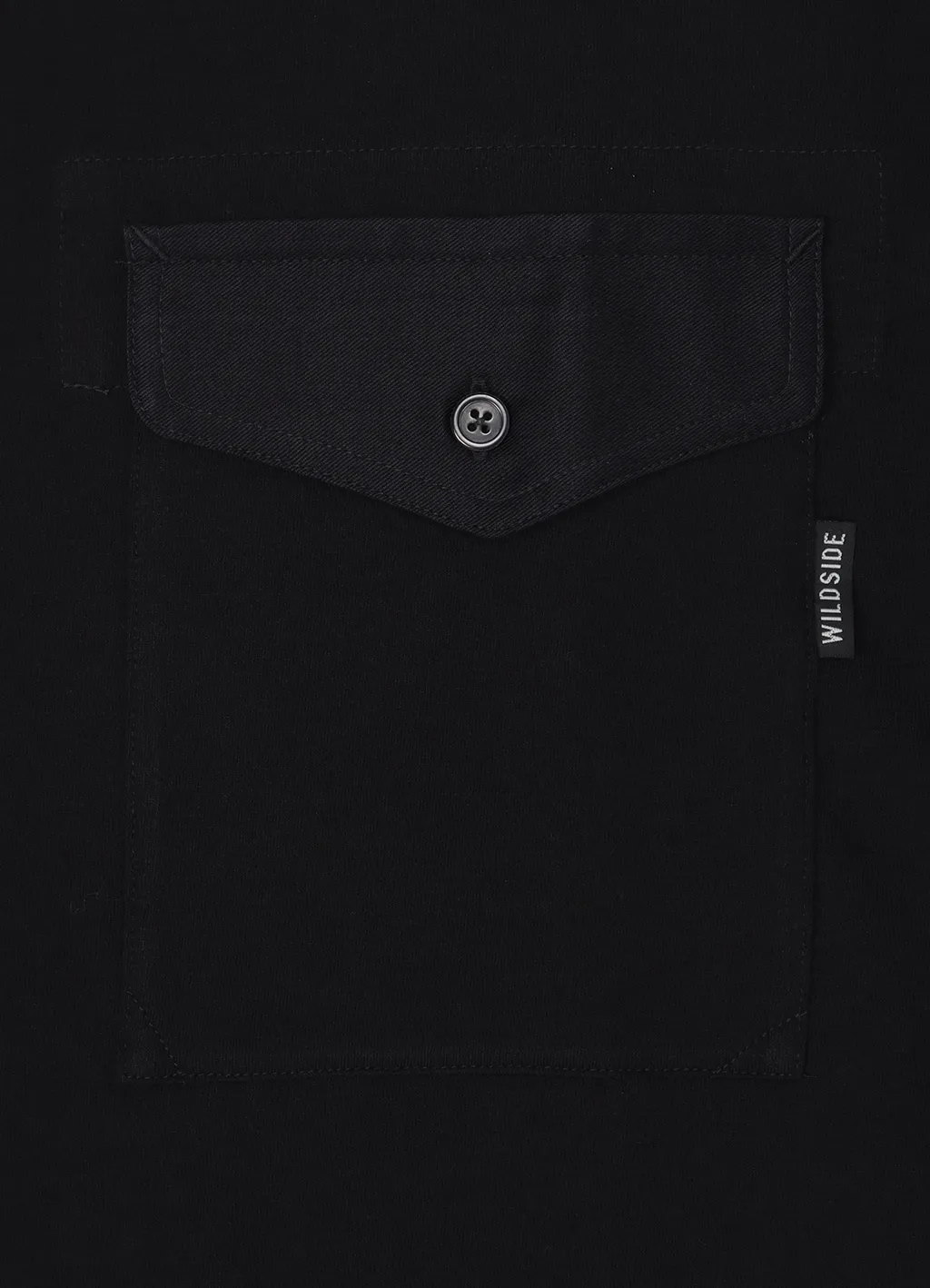 Cotton Jersey Full Zip Long Sleeve T-Shirt