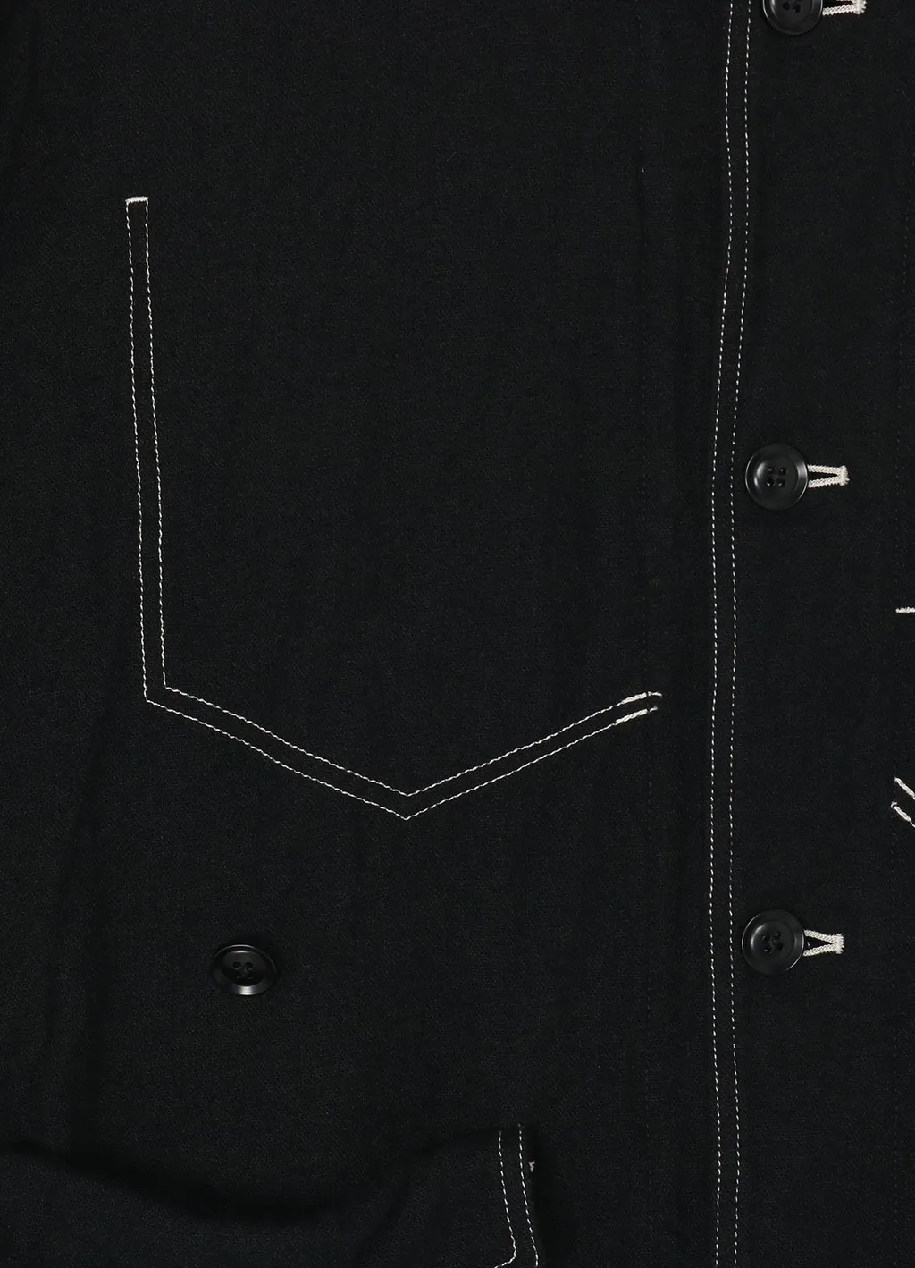 Fulling Wool Shirt Jacket