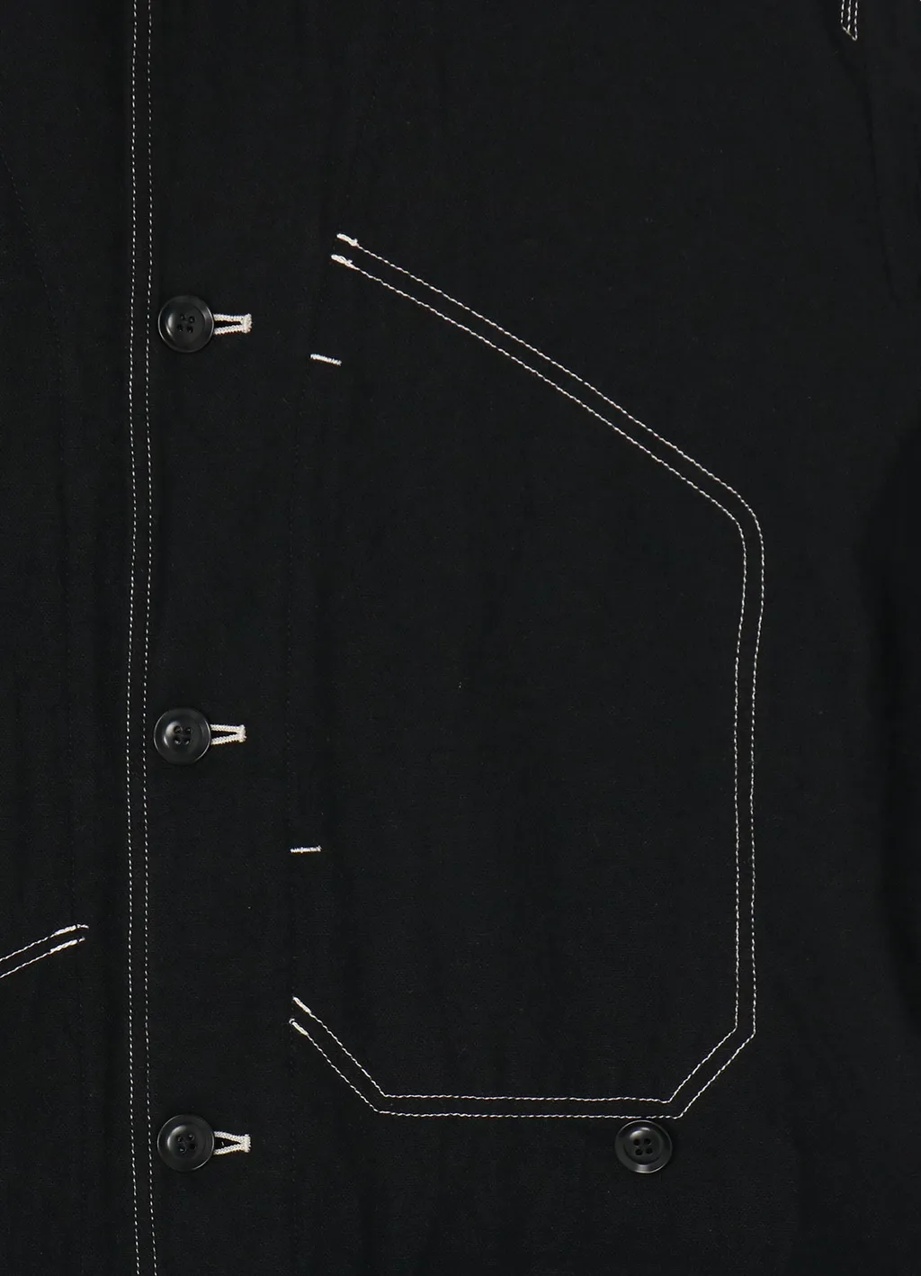 Fulling Wool Shirt Jacket