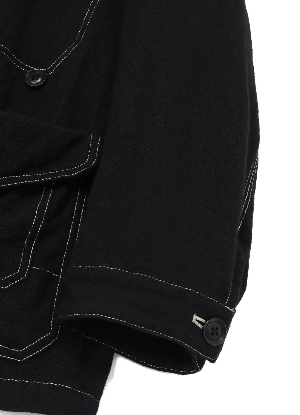 Fulling Wool Shirt Jacket