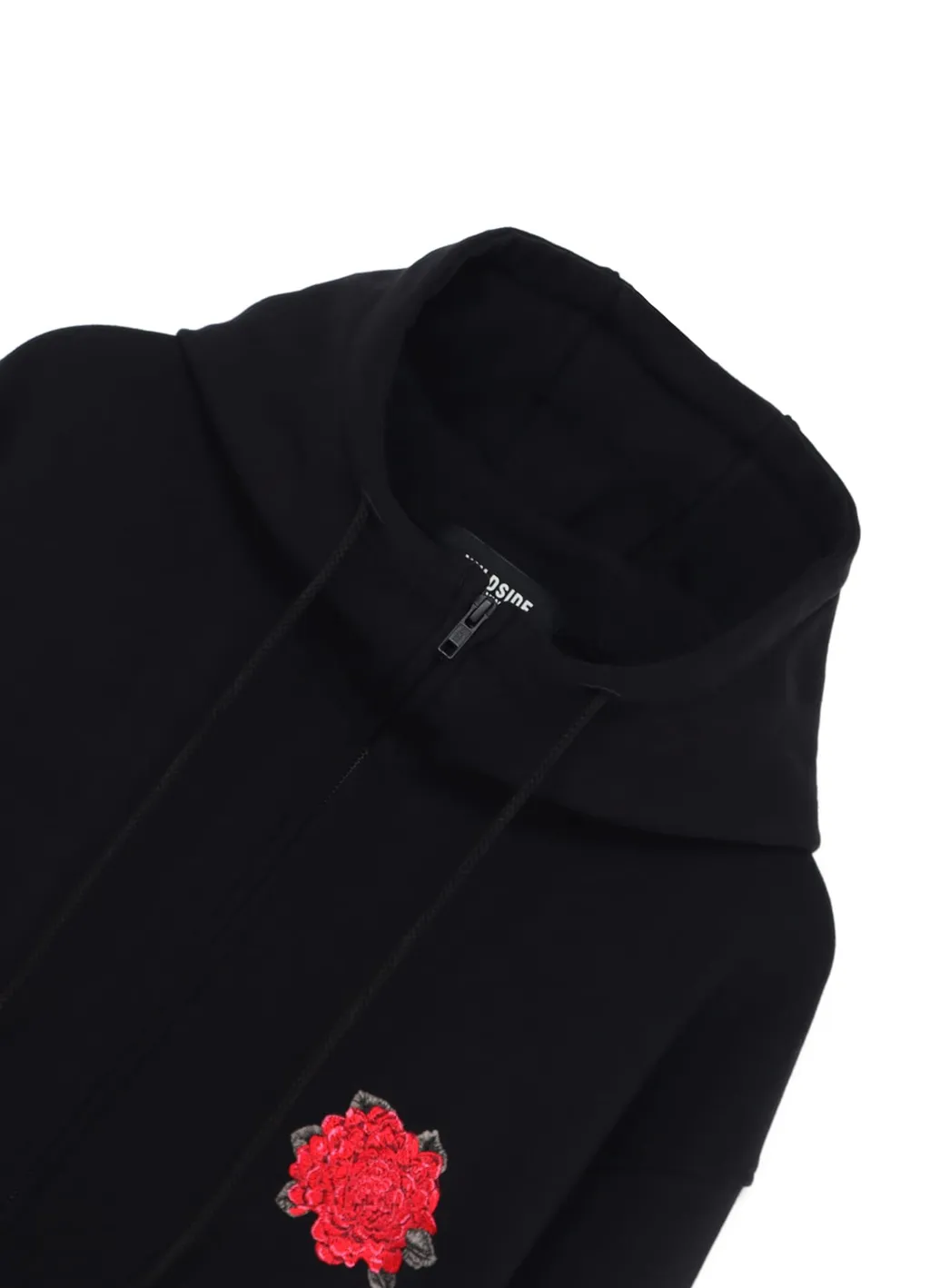 Embroidery Zip Hoodie