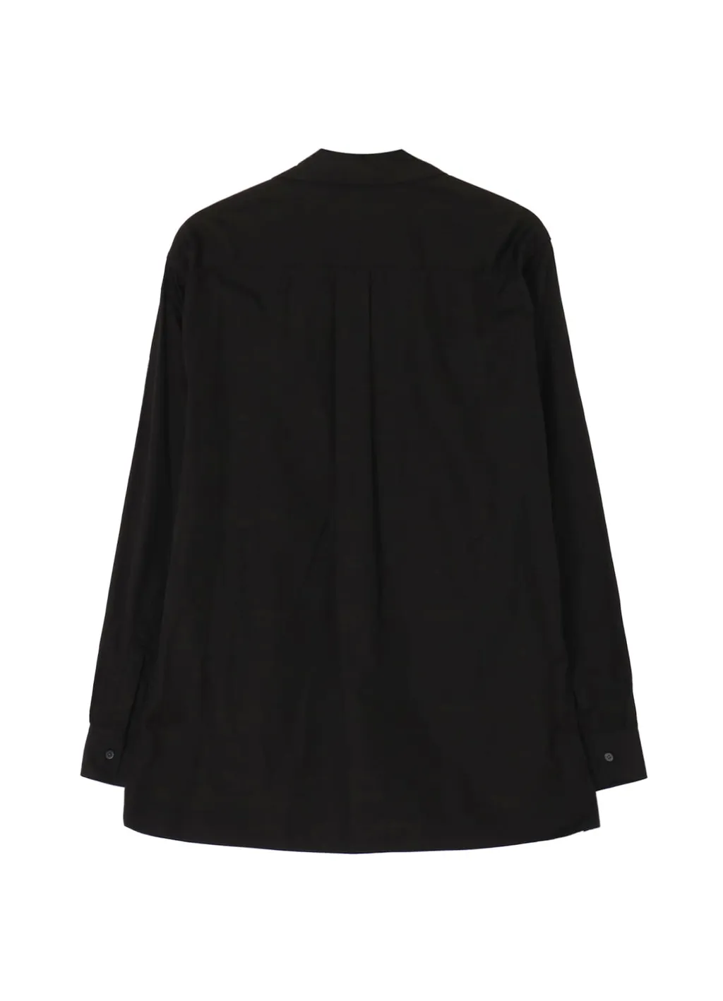 Tulip Embroidery Open Collar Shirt